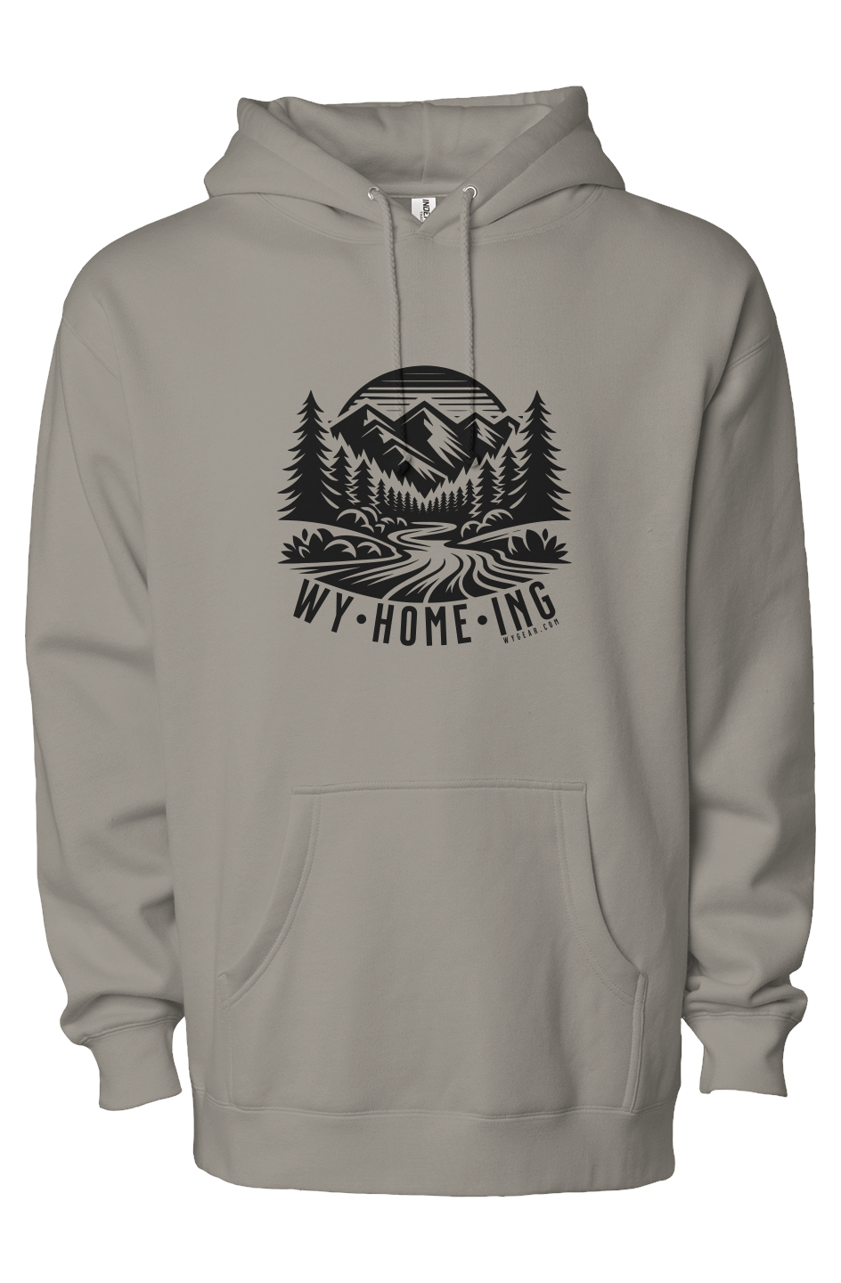 WY•HOME•ING HEAVYWEIGHT HOODIE - 5 COLORS - Made for Wyoming, Crafted for You