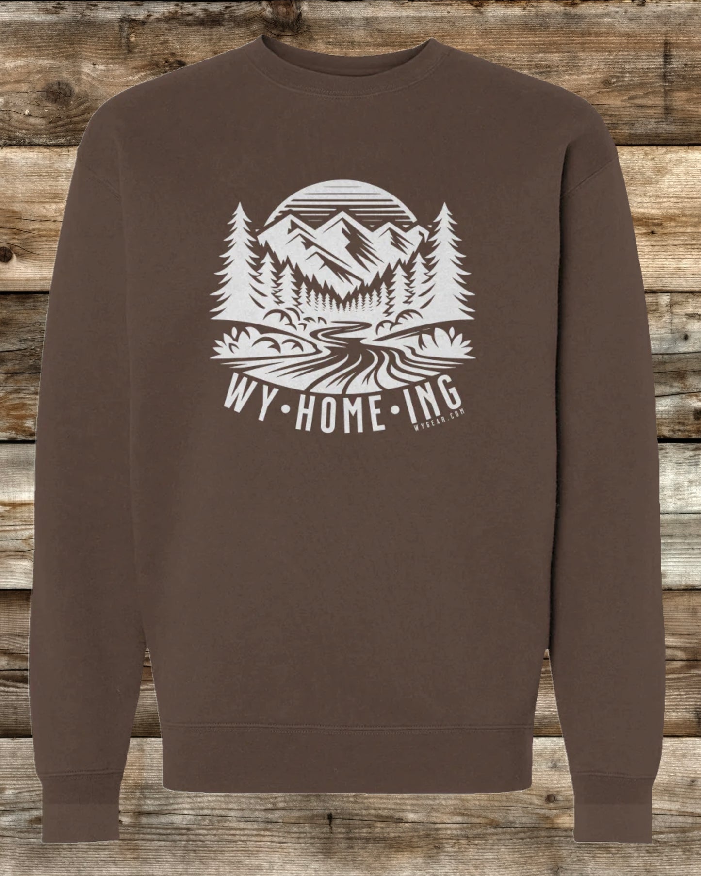 WY•HOME•ING HEAVYWEIGHT CREWNECK SWEATSHIRT - 6 COLORS
