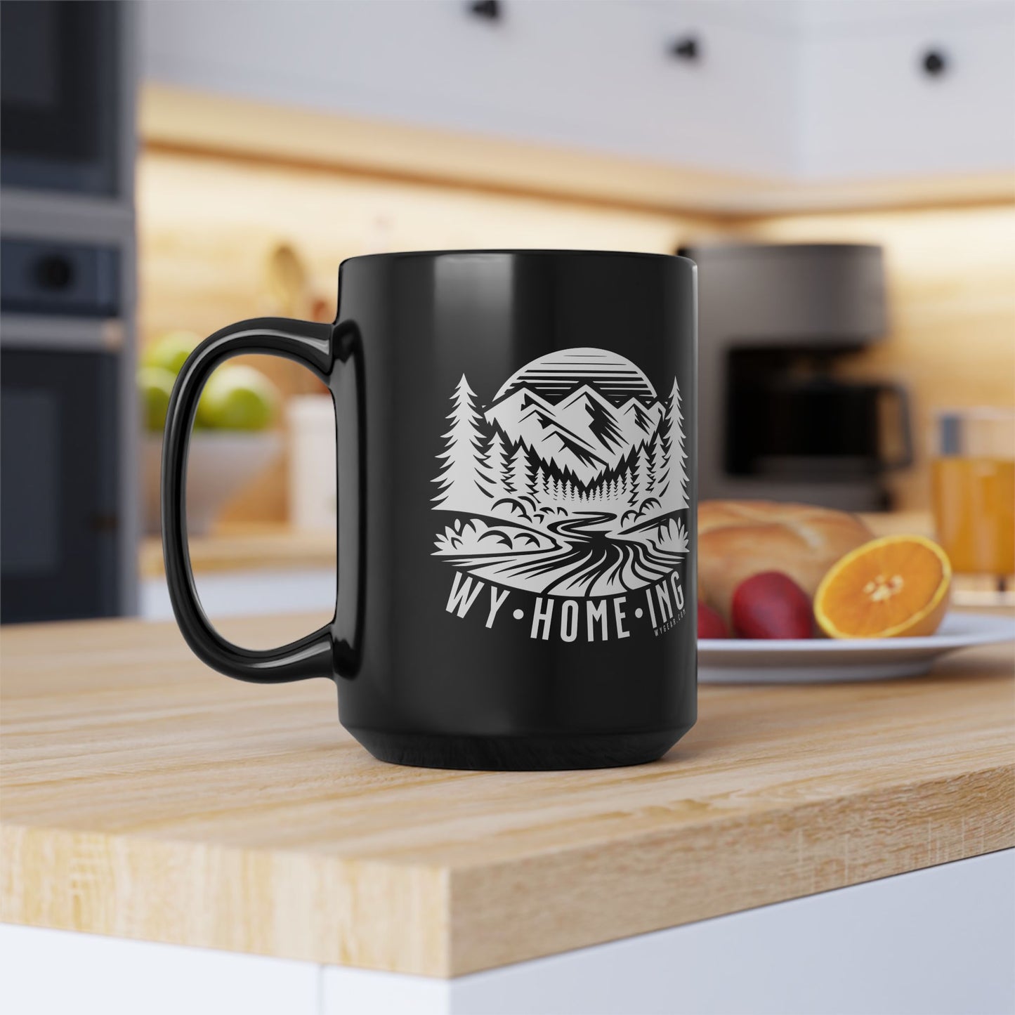 WY•HOME•ING CERAMIC MUG – Sip with Wyoming Spirit