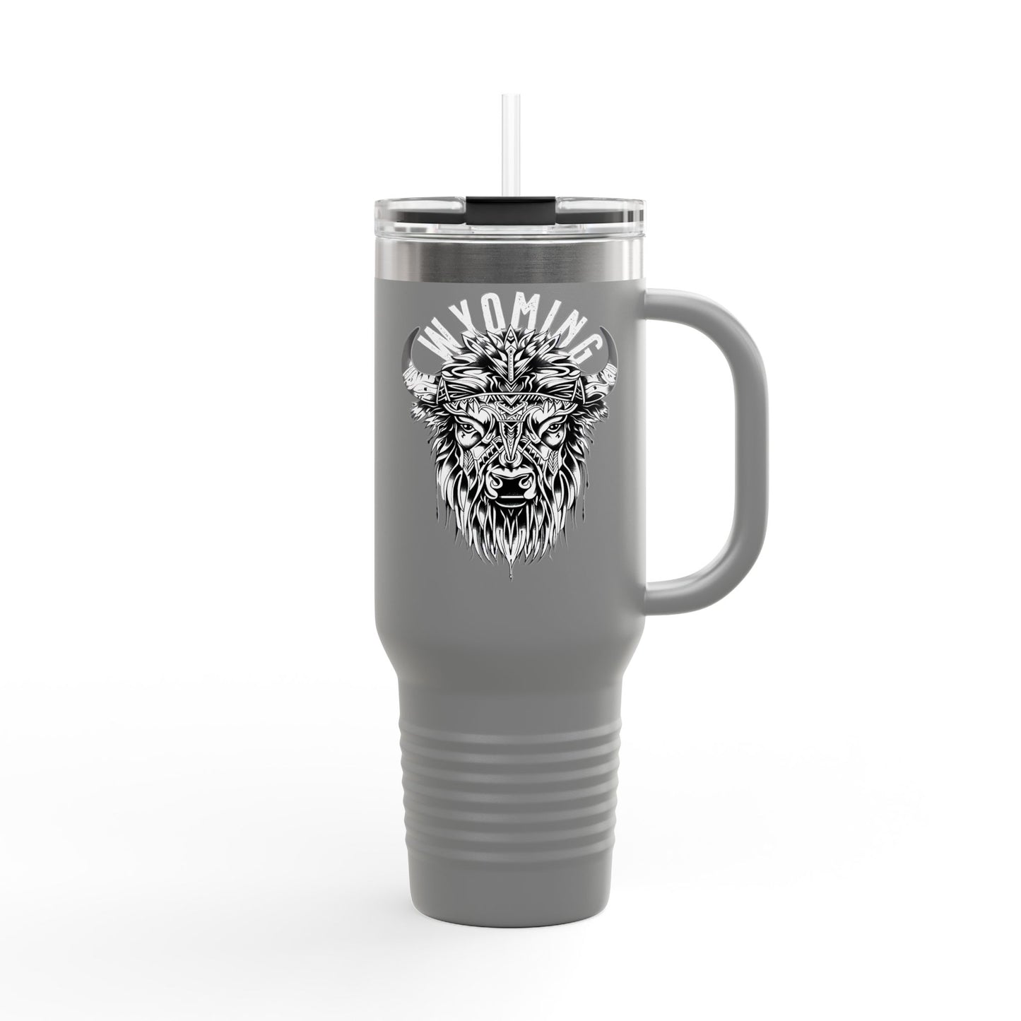 WYOMING TRIBAL BISON EXTRA LARGE 40oz TUMBLER