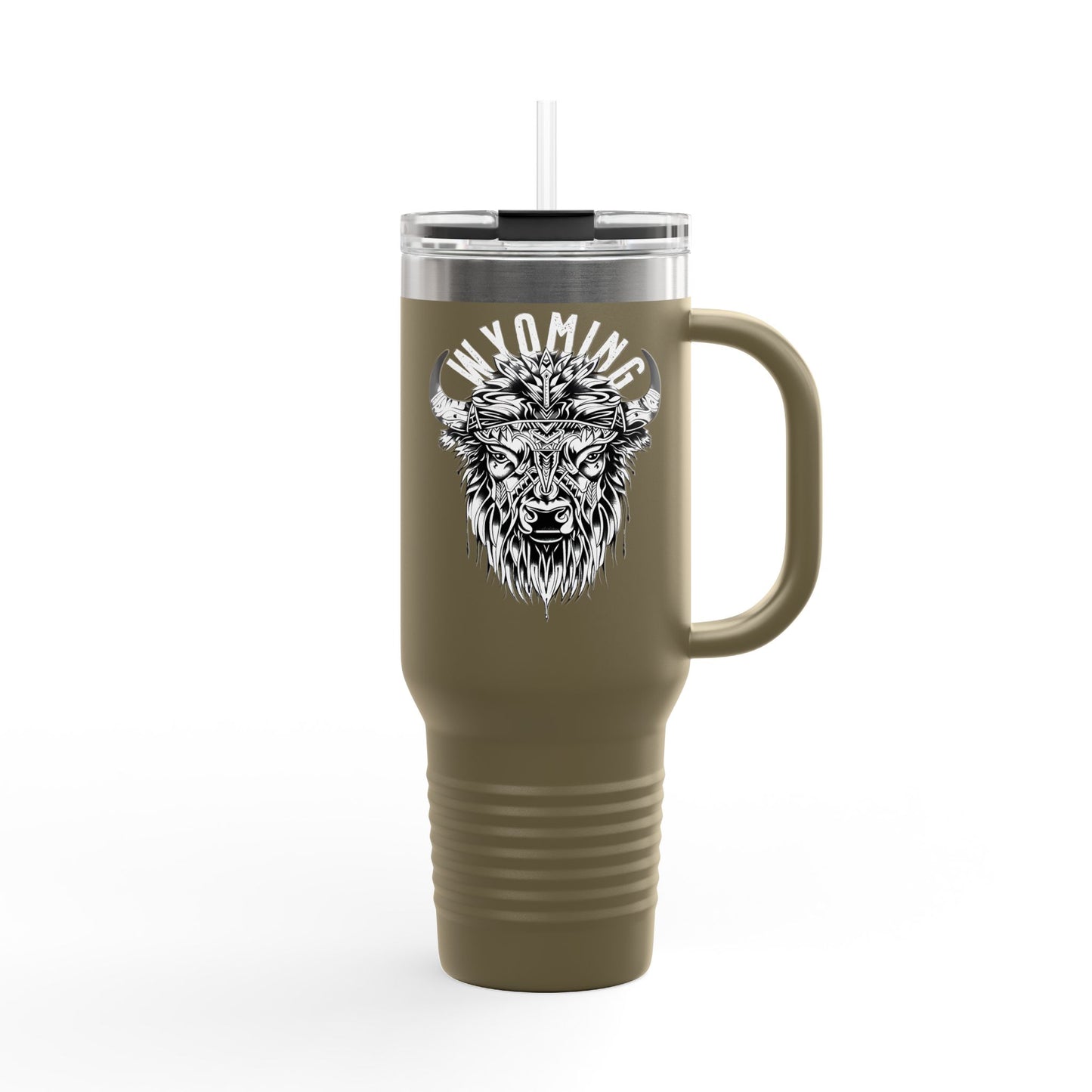 WYOMING TRIBAL BISON EXTRA LARGE 40oz TUMBLER