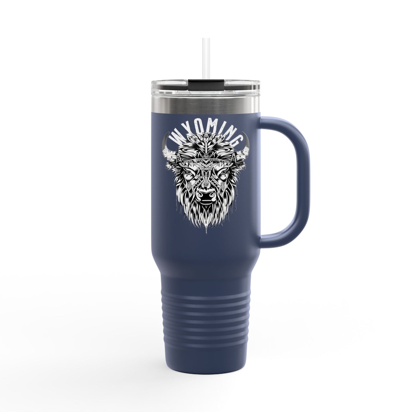 WYOMING TRIBAL BISON EXTRA LARGE 40oz TUMBLER