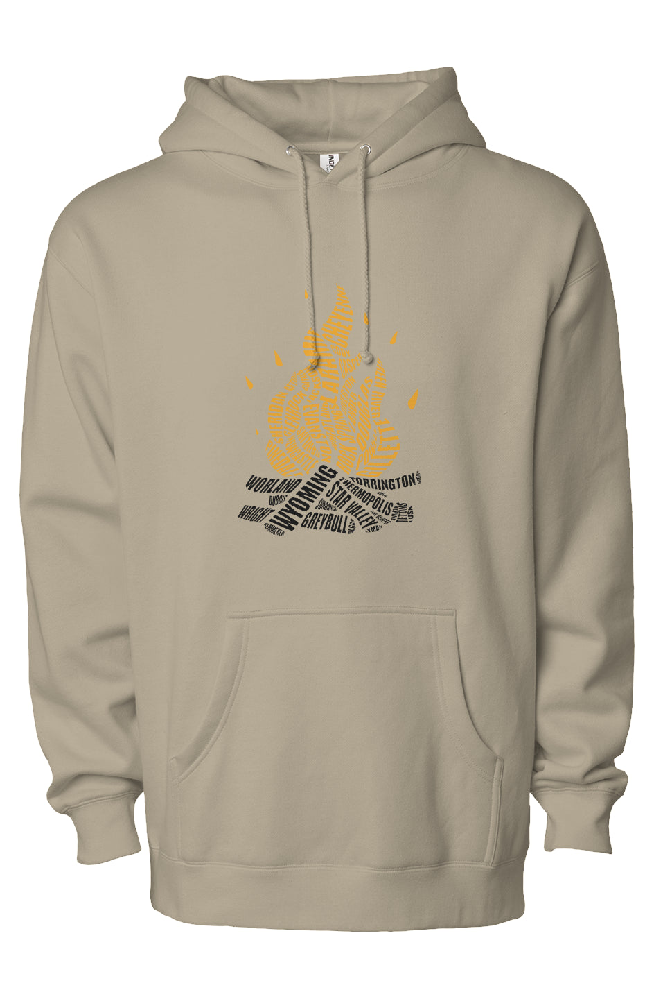 COWBOY CAMPFIRE – Premium Heavyweight Hoodie