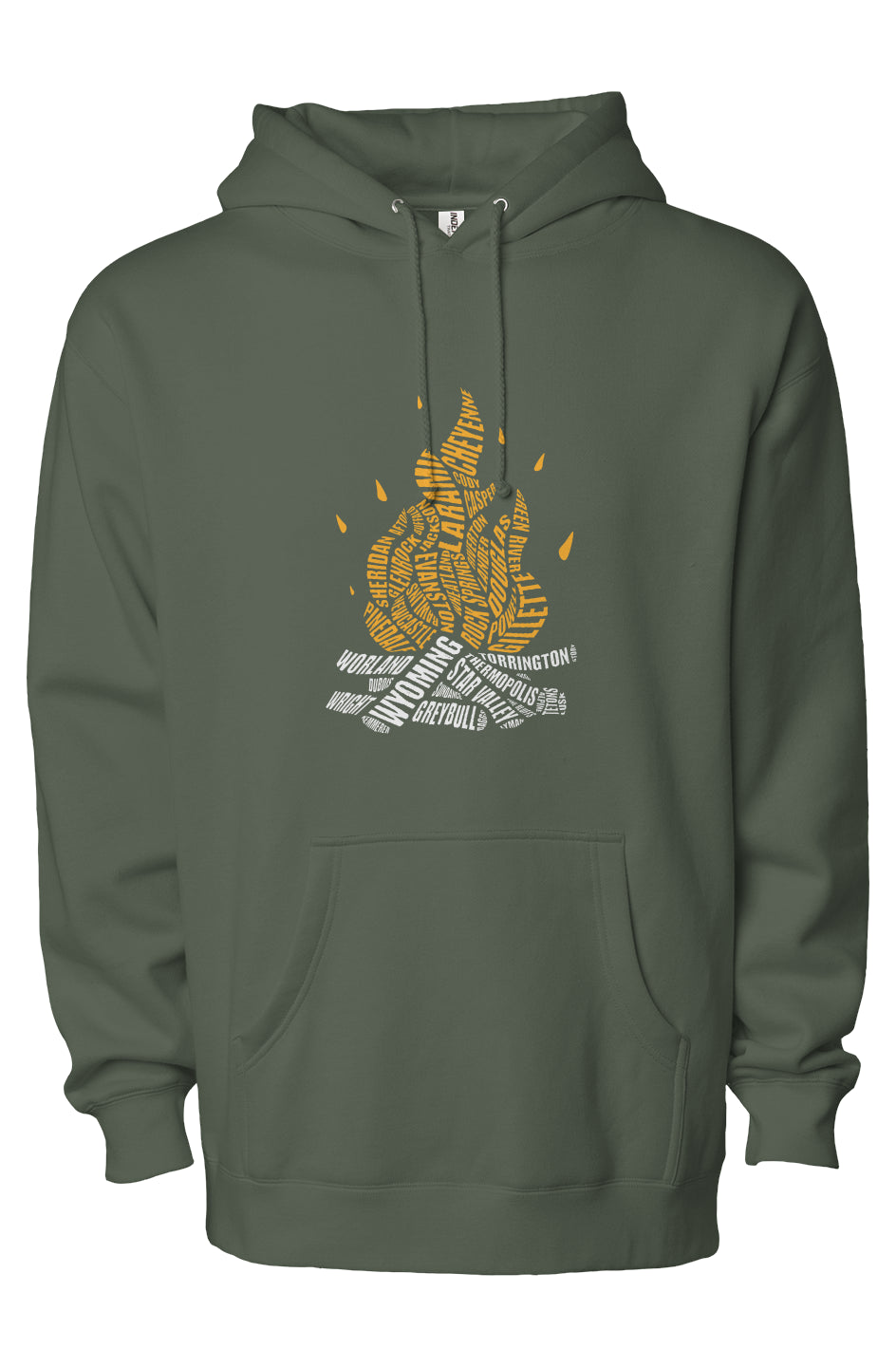 COWBOY CAMPFIRE - 6 COLORS - Premium Heavyweight Hoodie