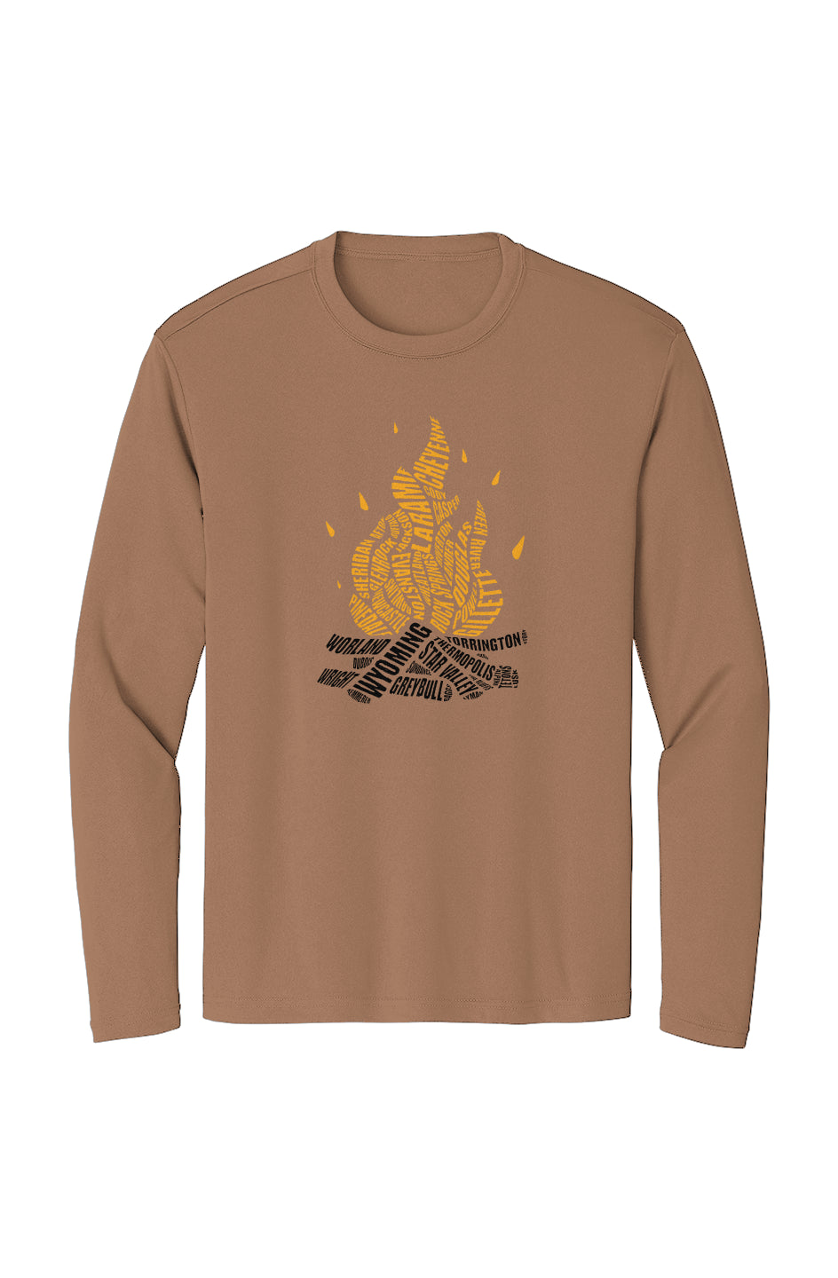 COWBOY CAMPFIRE – Premium Long Sleeve Performance T-Shirt