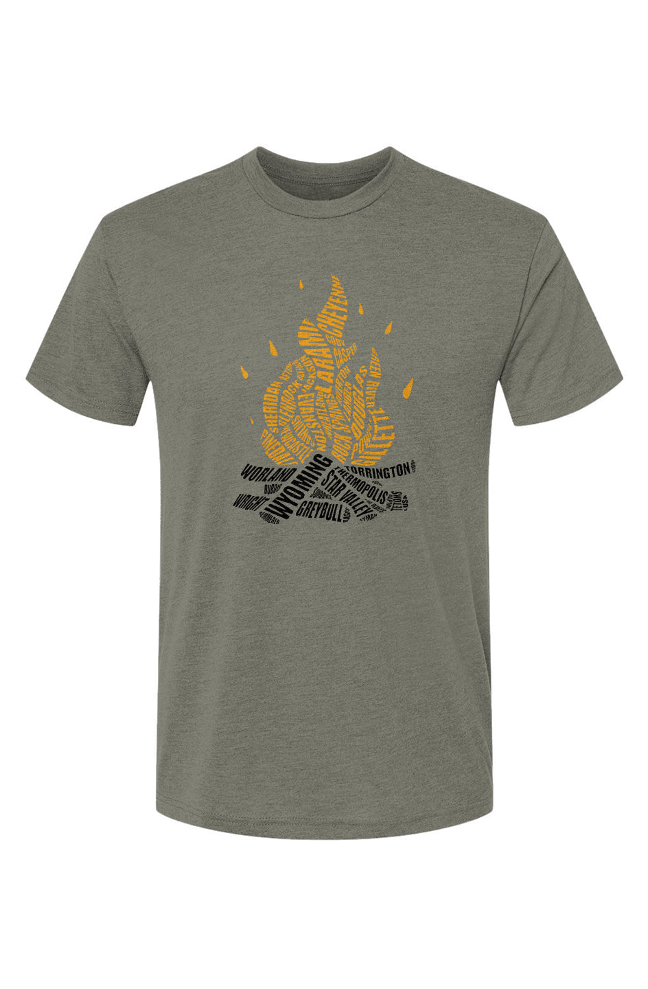 COWBOY CAMPFIRE – Premium Tri-Blend Active T-Shirt