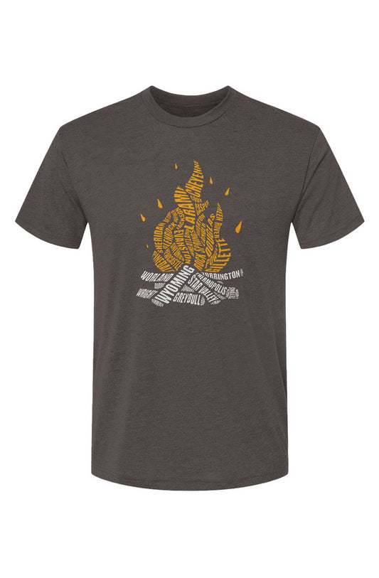 COWBOY CAMPFIRE - 5 COLORS - Premium Tri-Blend Active T-Shirt