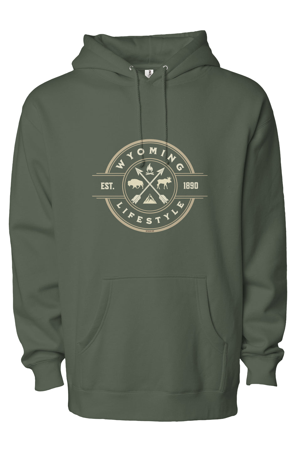 WYOMING LIFESTYLE – Premium Heavyweight Hoodie