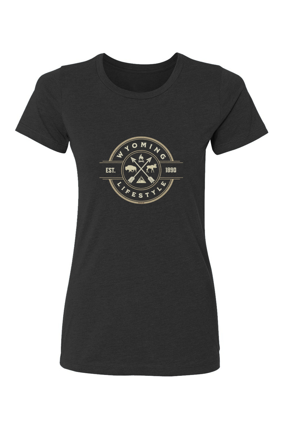 WYOMING LIFESTYLE – Ladies Cut T-Shirt