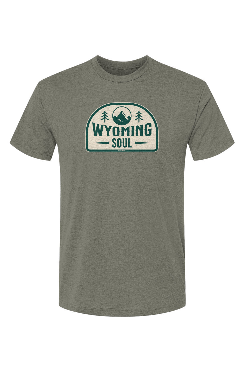 WYOMING SOUL – Premium Tri-Blend Active T-Shirt