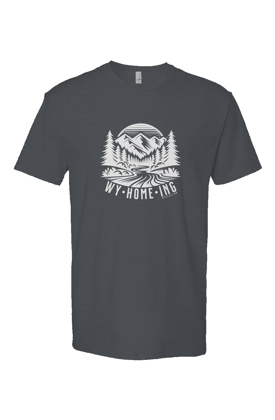 WY•HOME•ING T-SHIRT - 6 COLORS - Built to Move, Designed for Wyoming Life