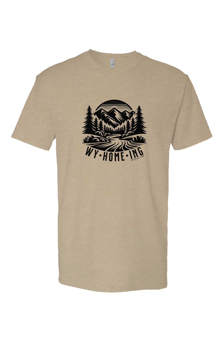 WY•HOME•ING T-SHIRT - 6 COLORS - Built to Move, Designed for Wyoming Life