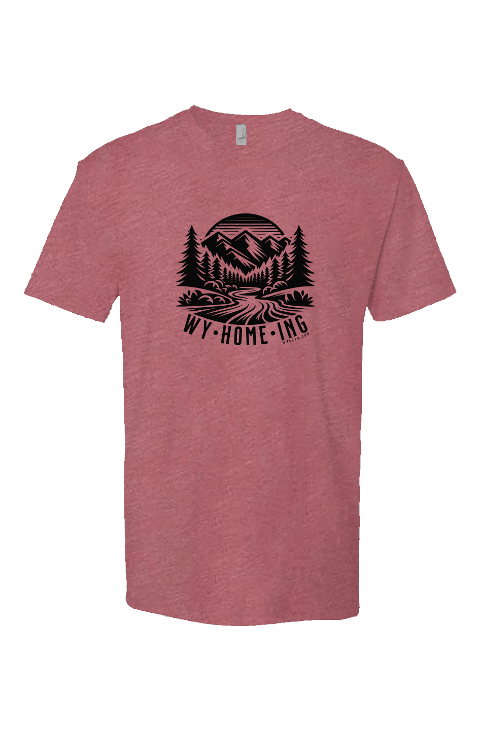 WY•HOME•ING T-SHIRT - 6 COLORS - Built to Move, Designed for Wyoming Life