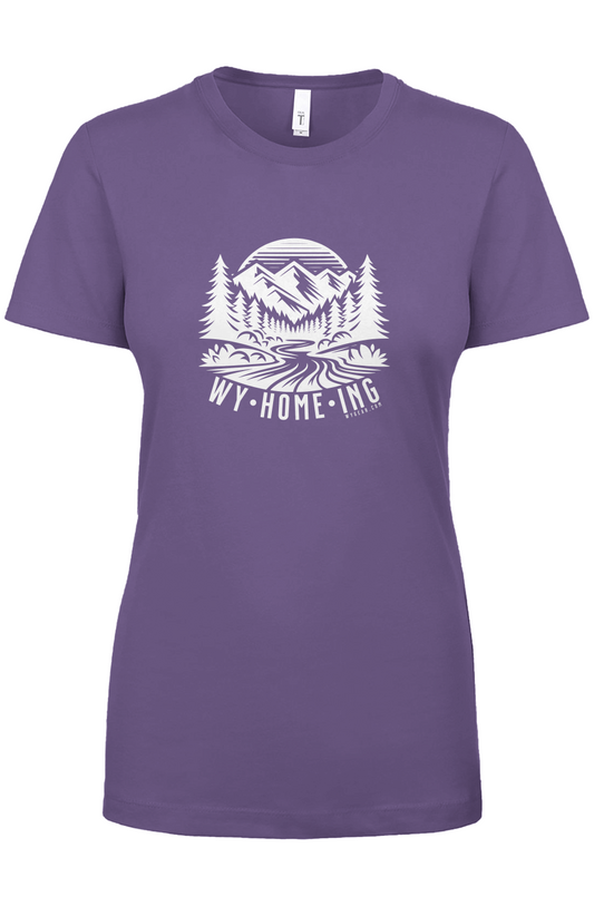 WY•HOME•ING LADIES CUT T-SHIRT - 6 COLORS - Confidence, Comfort and Wyoming Pride in Every Stitch
