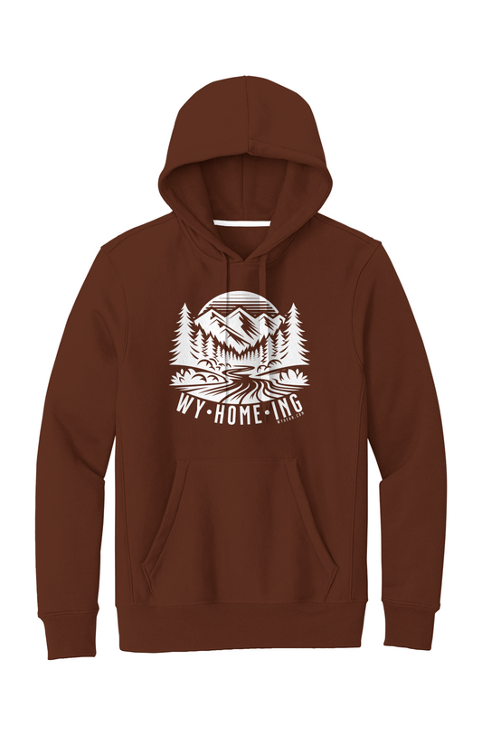 WY•HOME•ING SUPER HEAVY WEIGHT HOODIE - 3 COLORS - Built for Wyoming, Designed for You