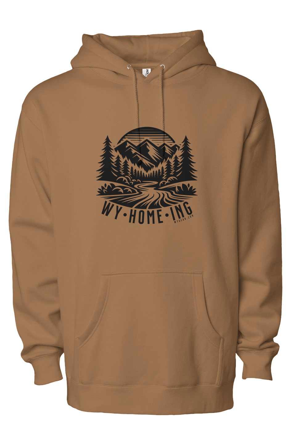 WY•HOME•ING HEAVYWEIGHT HOODIE - 5 COLORS - Made for Wyoming, Crafted for You