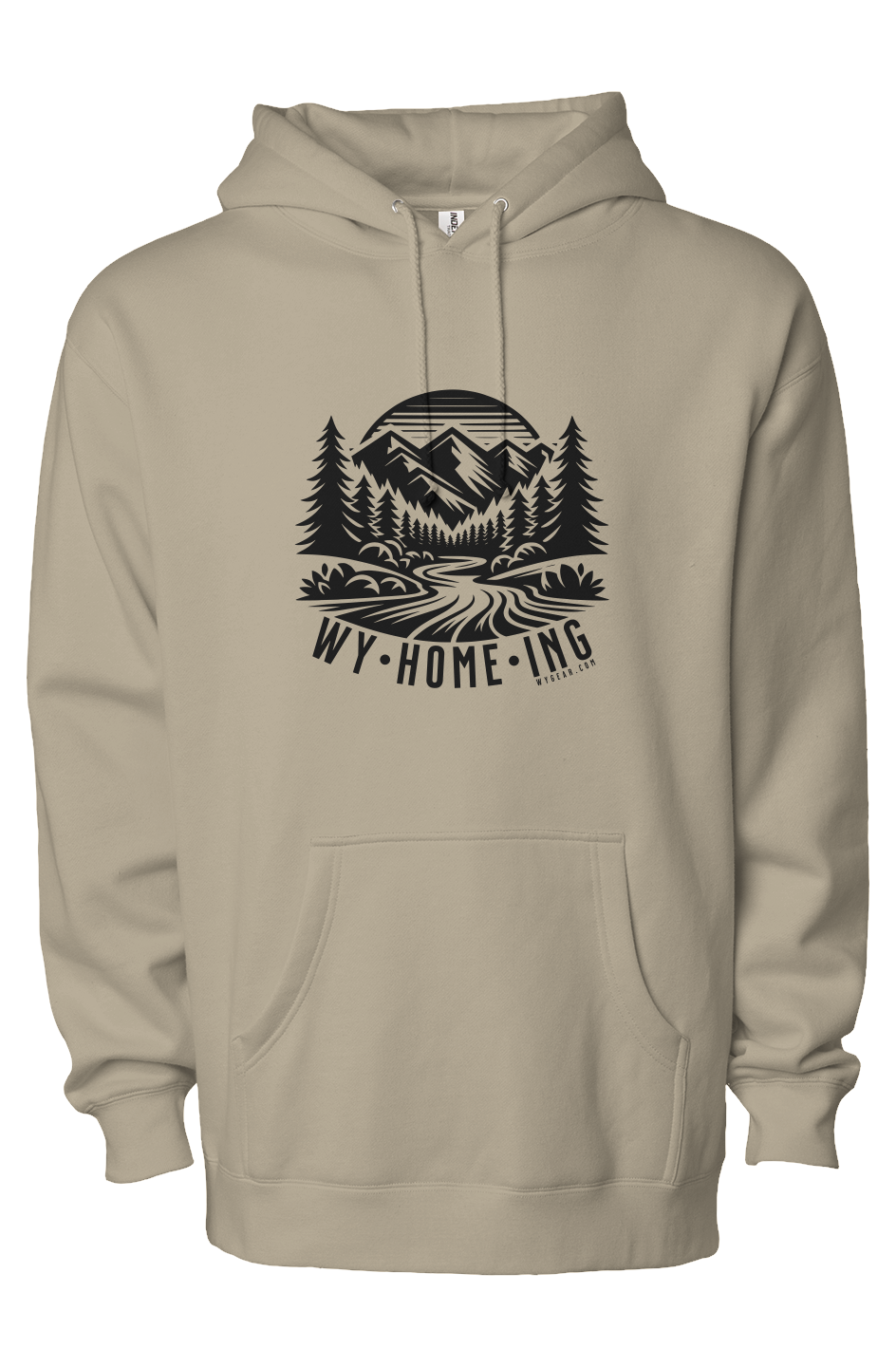 WY•HOME•ING HEAVYWEIGHT HOODIE - 5 COLORS - Made for Wyoming, Crafted for You