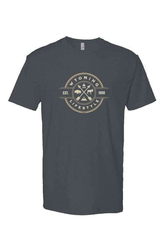 WYOMING LIFESTYLE - 3 COLORS - Premium T-Shirt