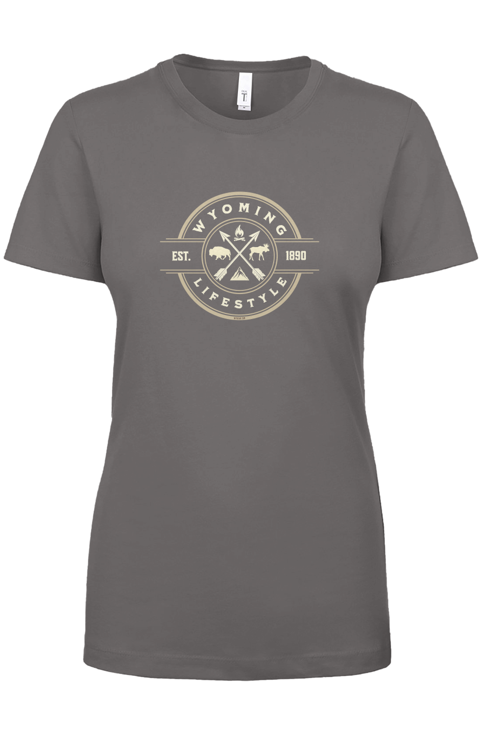 WYOMING LIFESTYLE LADIES CUT T-SHIRT- 3 COLORS