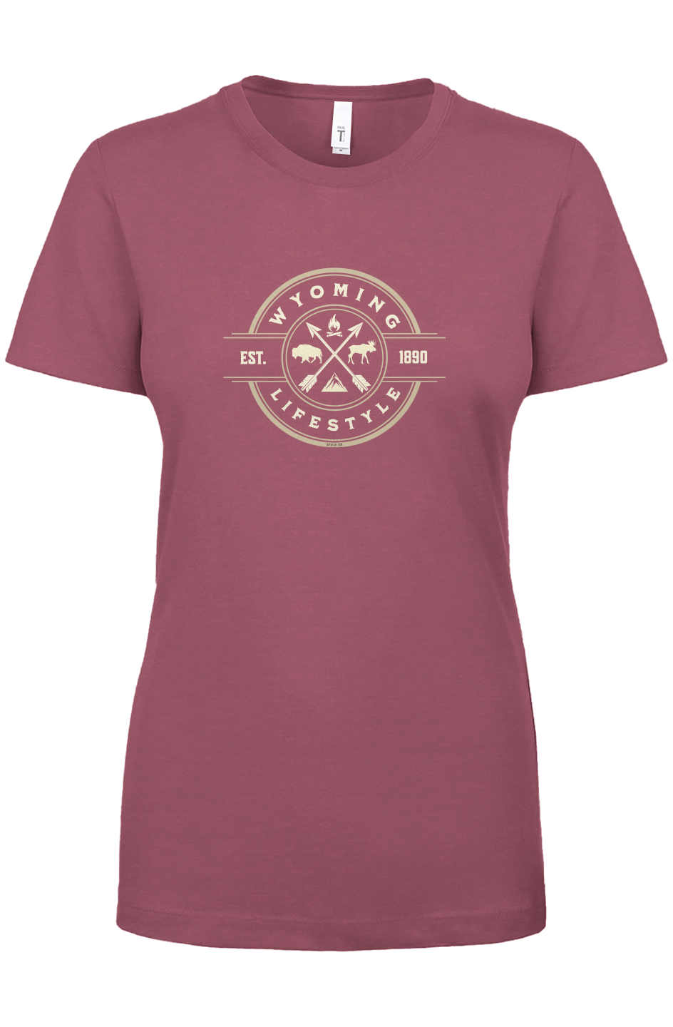 WYOMING LIFESTYLE LADIES CUT T-SHIRT- 3 COLORS