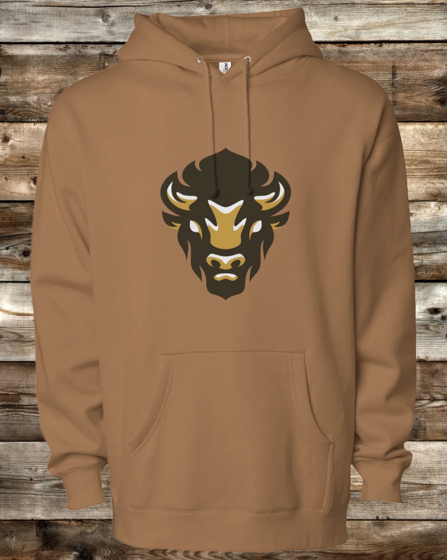 WYOMING GEAR BISON LOGO - 6 COLORS - Premium Heavyweight Hoodie