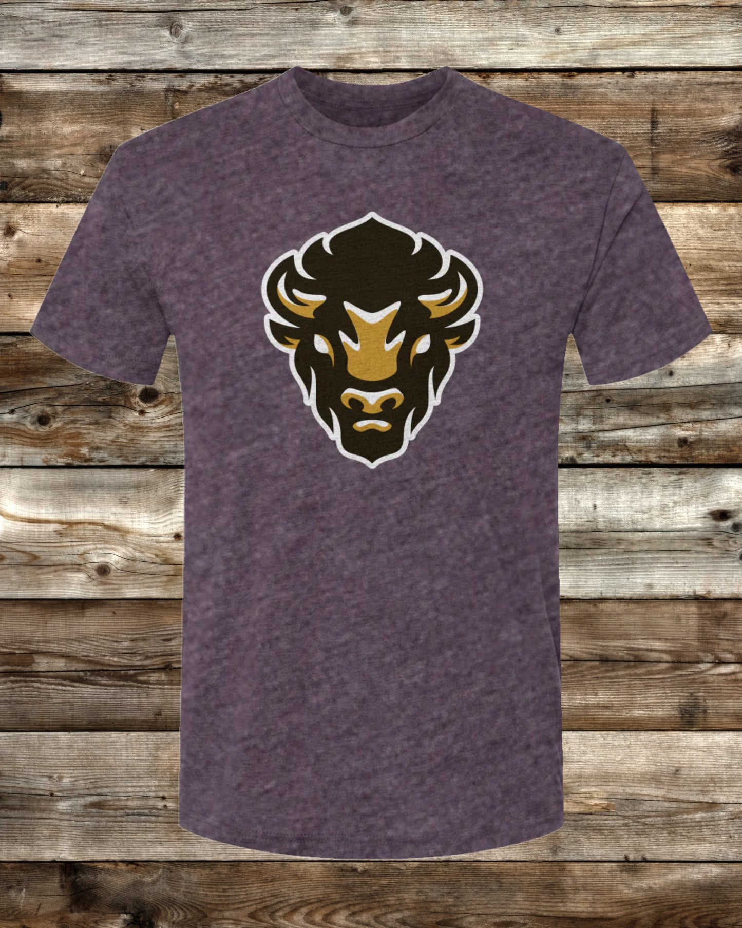 WYOMING GEAR BISON LOGO - 6 COLORS - Premium Tri-Blend Active T-Shirt