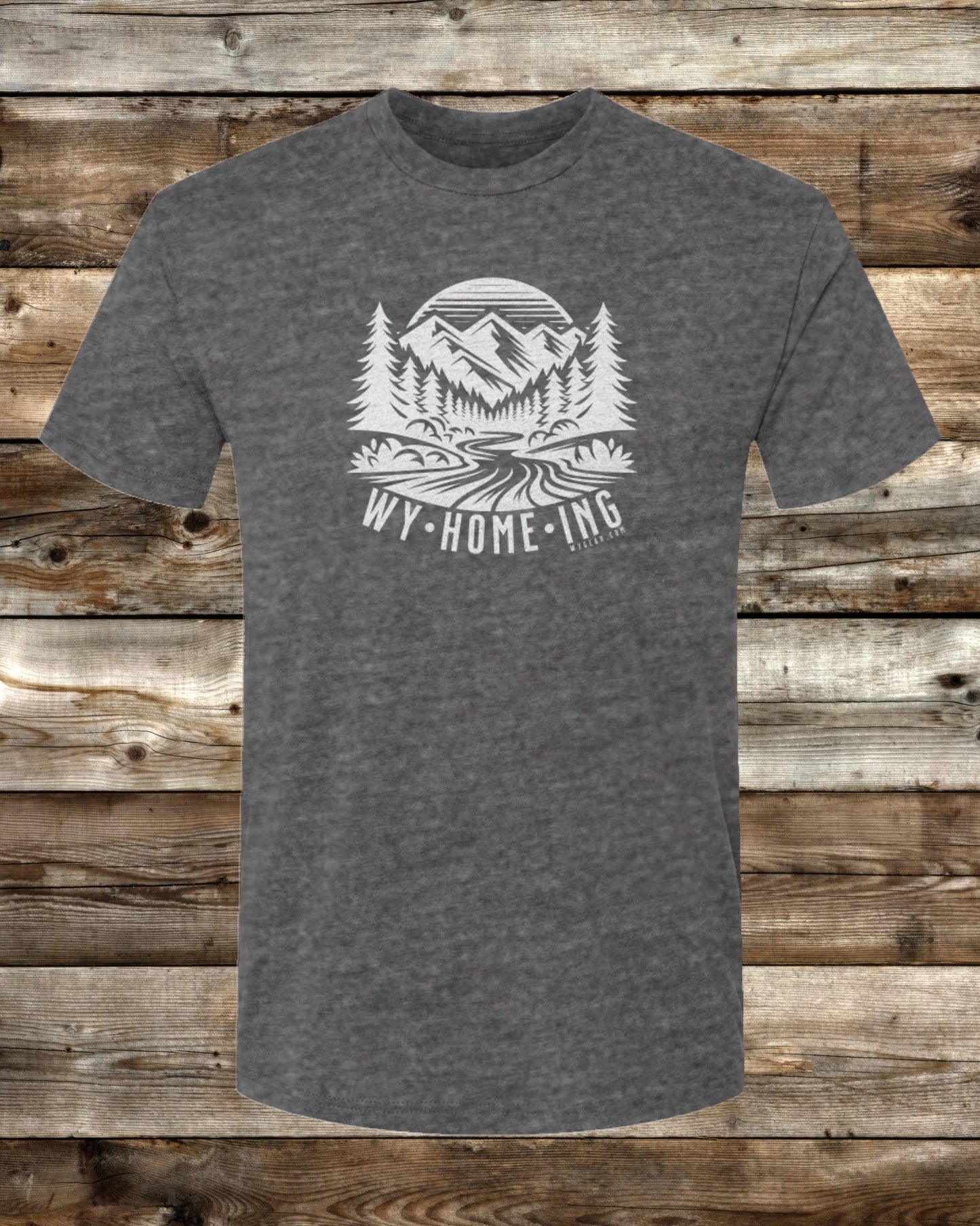 WY•HOME•ING PREMIUM ACTIVE T-SHIRT - 7 COLORS - Built to Move, Designed for Wyoming Life