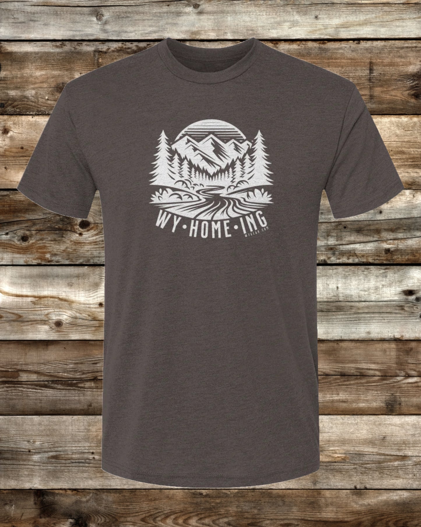 WY•HOME•ING PREMIUM ACTIVE T-SHIRT - 7 COLORS - Built to Move, Designed for Wyoming Life