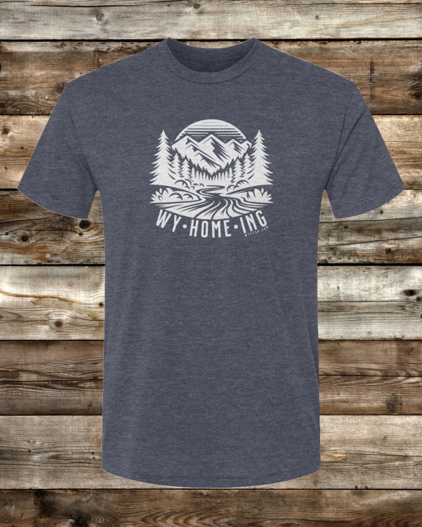 WY•HOME•ING PREMIUM ACTIVE T-SHIRT - 7 COLORS - Built to Move, Designed for Wyoming Life